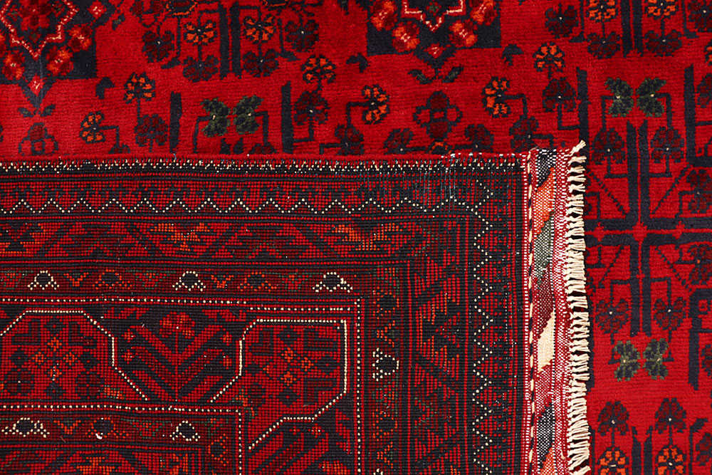 Dark Red Khal Mohammadi 6' 6 x 9' 4 - No. 67896 - ALRUG Rug Store