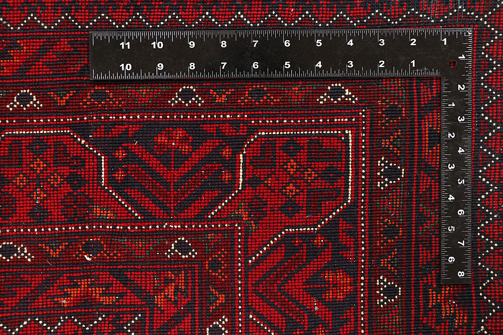 Dark Red Khal Mohammadi 6' 6 x 9' 4 - No. 67896 - ALRUG Rug Store