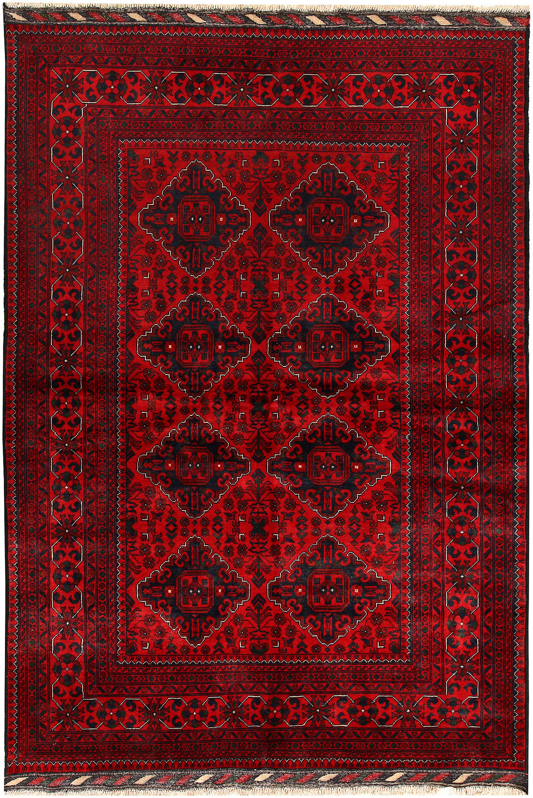 Dark Red Khal Mohammadi 4' 10 x 6' 11 - No. 67899 - ALRUG Rug Store