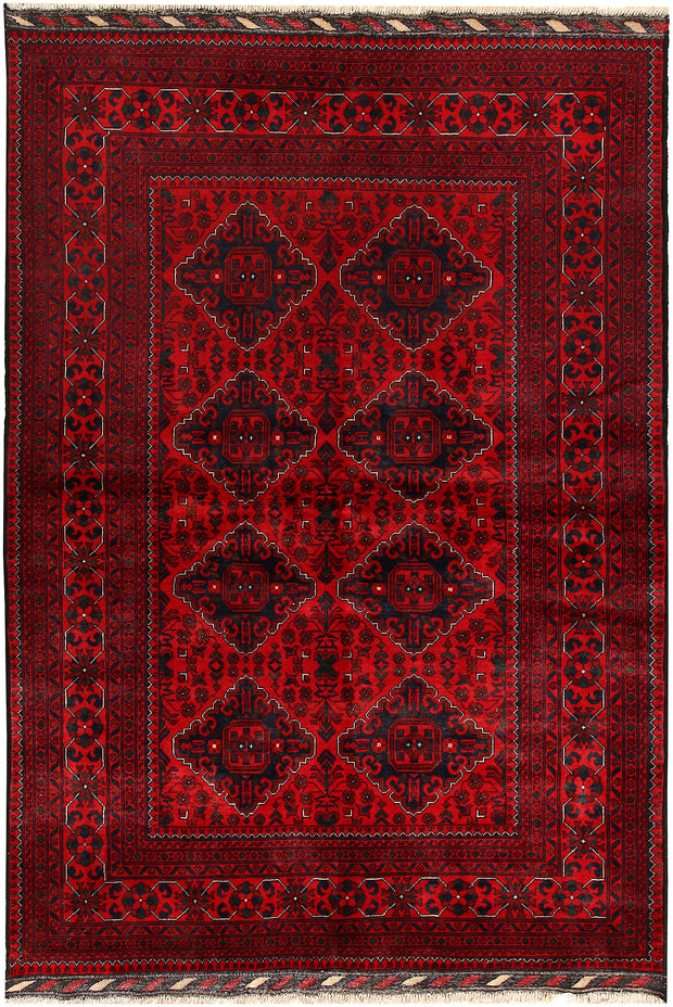 Dark Red Khal Mohammadi 4' 10 x 6' 11 - No. 67899 - ALRUG Rug Store