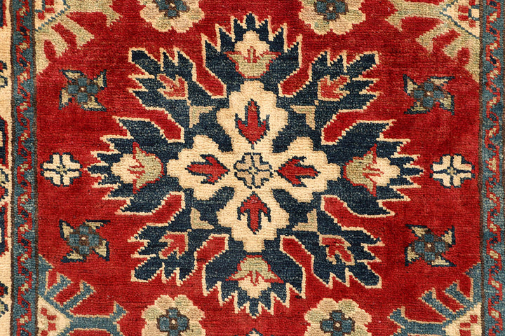Firebrick Kazak 2' 7 x 8' 10 - No. 67903 - ALRUG Rug Store