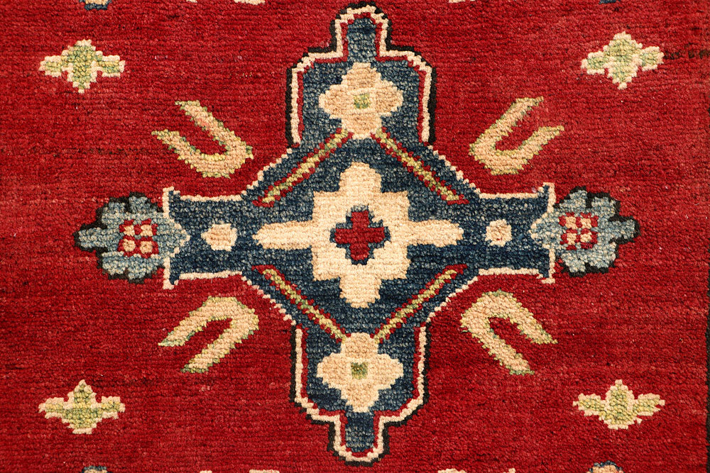Firebrick Kazak 2' 9 x 6' 5 - No. 67907 - ALRUG Rug Store