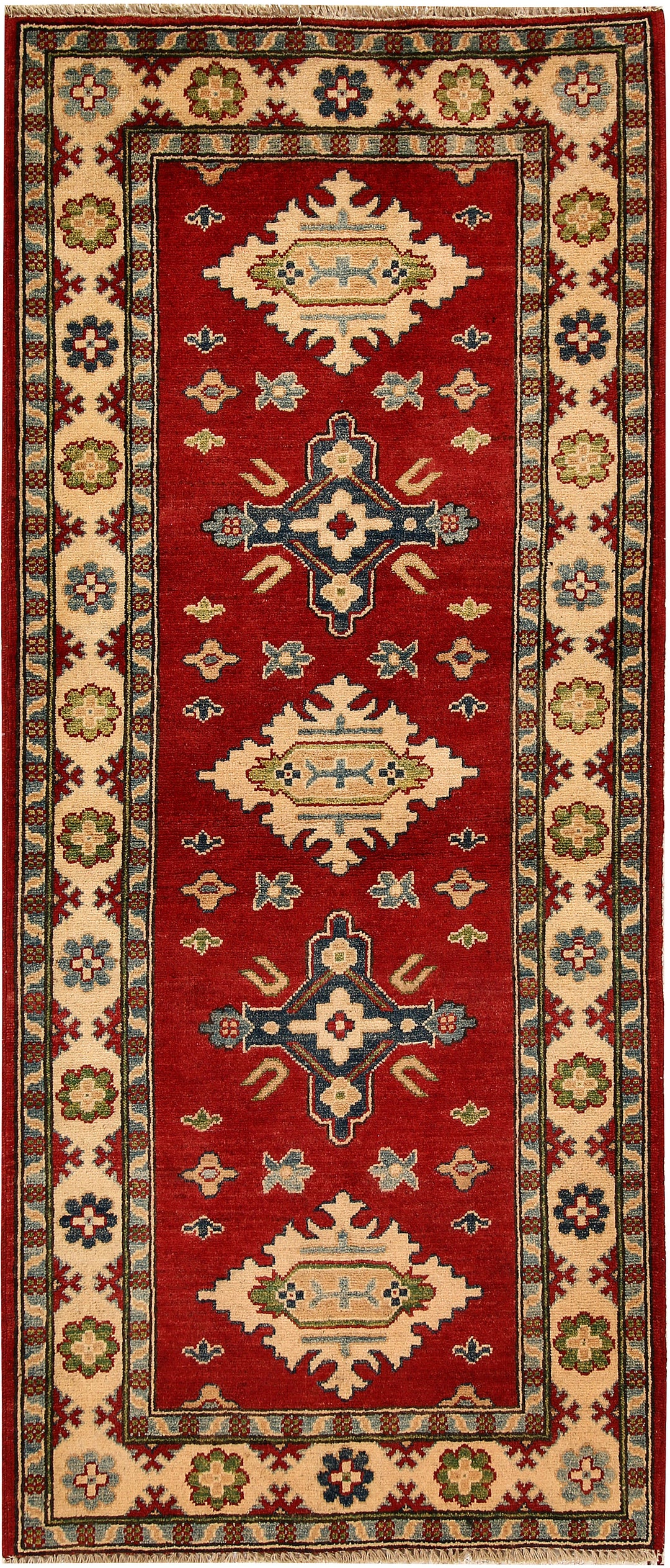 Firebrick Kazak 2' 9 x 6' 5 - No. 67907 - ALRUG Rug Store