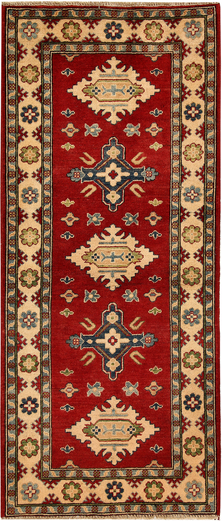 Firebrick Kazak 2' 9 x 6' 5 - No. 67907 - ALRUG Rug Store