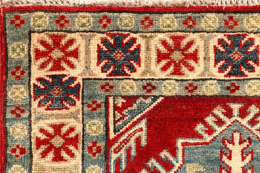 Firebrick Kazak 2' 8 x 10' 2 - No. 67908 - ALRUG Rug Store