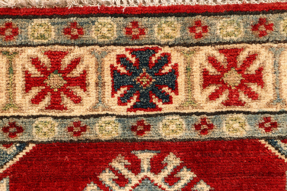 Firebrick Kazak 2' 8 x 10' 2 - No. 67908 - ALRUG Rug Store