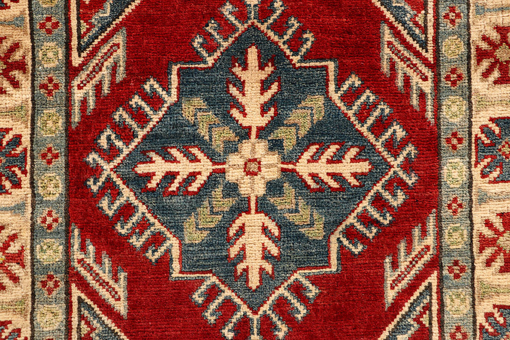 Firebrick Kazak 2' 8 x 10' 2 - No. 67908 - ALRUG Rug Store