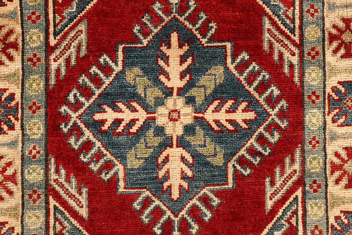 Firebrick Kazak 2' 8 x 10' 2 - No. 67908 - ALRUG Rug Store