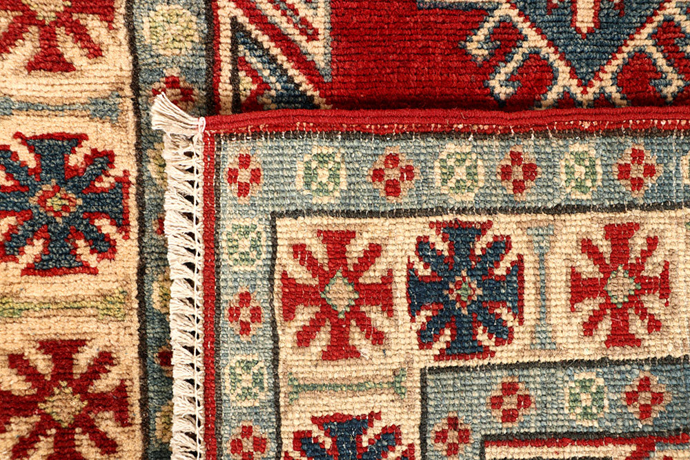 Firebrick Kazak 2' 7 x 10' 2 - No. 67909 - ALRUG Rug Store