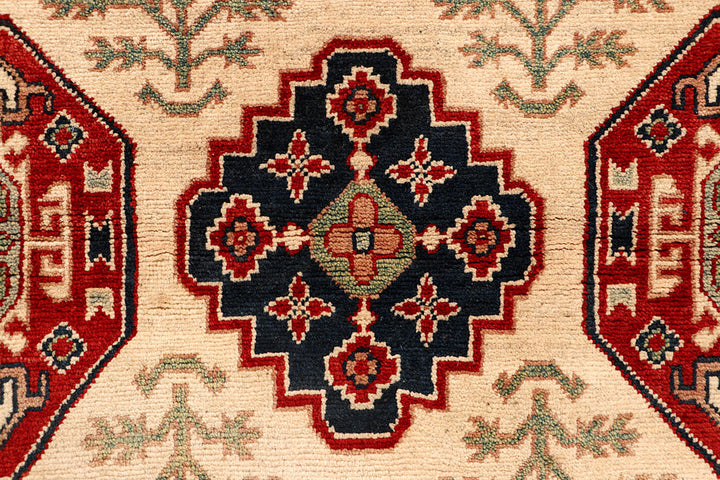 Bisque Kazak 5' 1 x 6' 8 - No. 67910 - ALRUG Rug Store