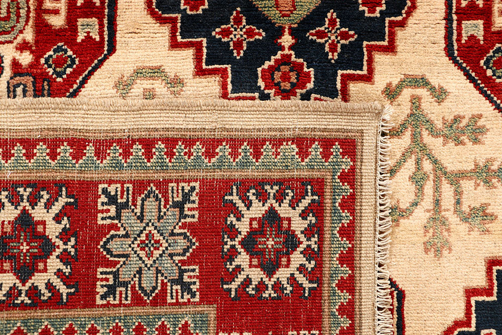 Bisque Kazak 5' 1 x 6' 8 - No. 67910 - ALRUG Rug Store