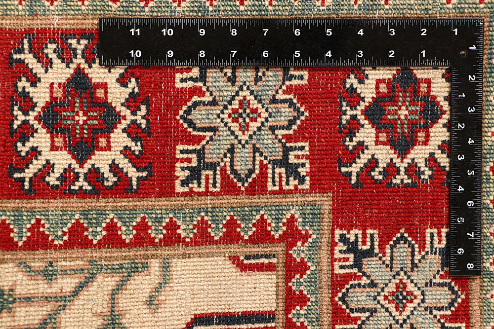 Bisque Kazak 5' 1 x 6' 8 - No. 67910 - ALRUG Rug Store