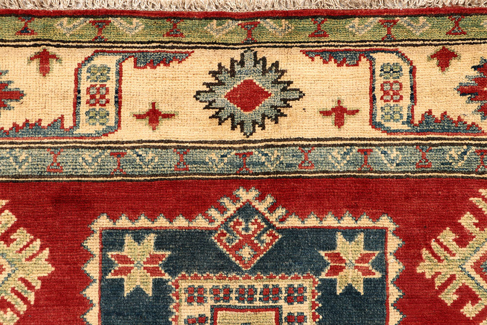 Firebrick Kazak 4' 11 x 6' 6 - No. 67911 - ALRUG Rug Store