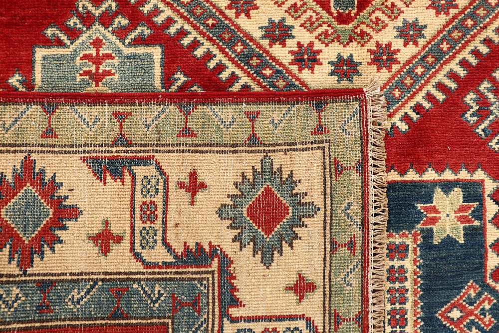 Firebrick Kazak 4' 11 x 6' 6 - No. 67911 - ALRUG Rug Store