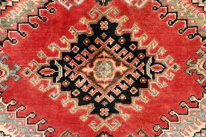 Tomato Kazak 4' 11 x 6' 8 - No. 67912 - ALRUG Rug Store