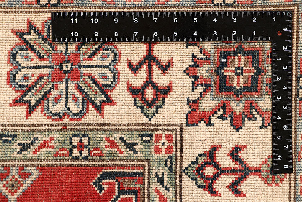 Tomato Kazak 4' 11 x 6' 8 - No. 67912 - ALRUG Rug Store