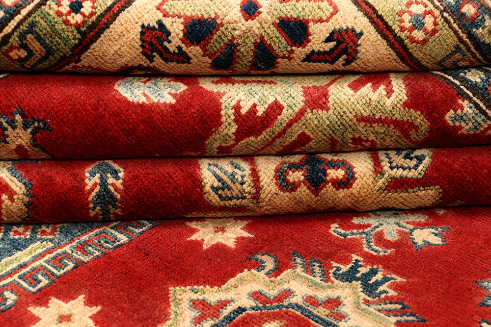 Firebrick Kazak 5' 9 x 8' - No. 67913 - ALRUG Rug Store