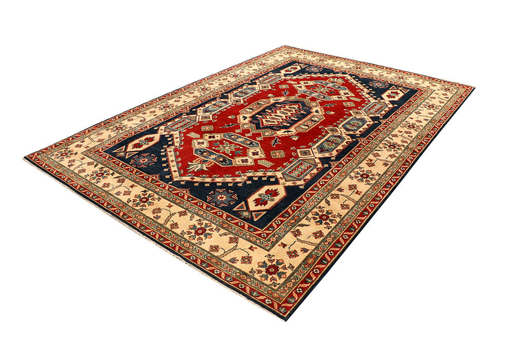 Firebrick Kazak 6' 8 x 9' 9 - No. 67914 - ALRUG Rug Store