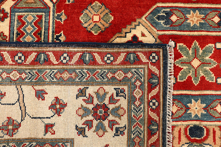 Firebrick Kazak 6' 8 x 9' 9 - No. 67914 - ALRUG Rug Store