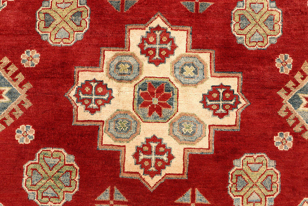 Firebrick Kazak 6' 7 x 9' 11 - No. 67915 - ALRUG Rug Store