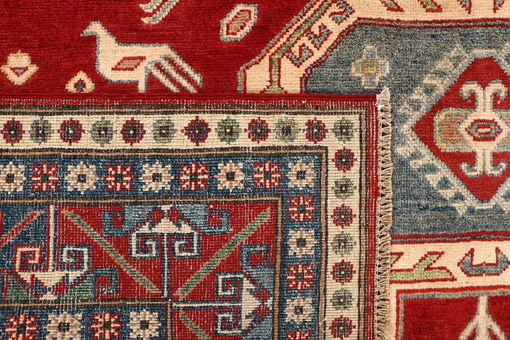 Firebrick Kazak 6' 7 x 9' 11 - No. 67915 - ALRUG Rug Store