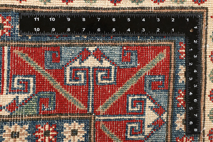 Firebrick Kazak 6' 7 x 9' 11 - No. 67915 - ALRUG Rug Store