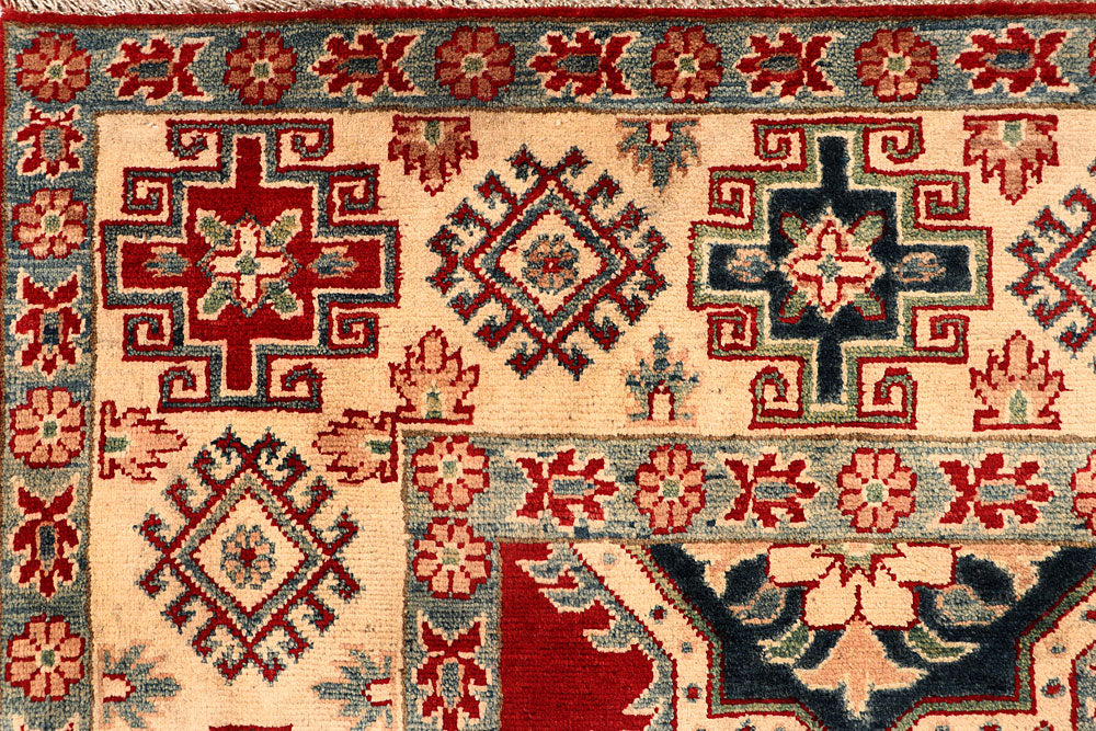 Firebrick Kazak 6' 8 x 9' 9 - No. 67916 - ALRUG Rug Store