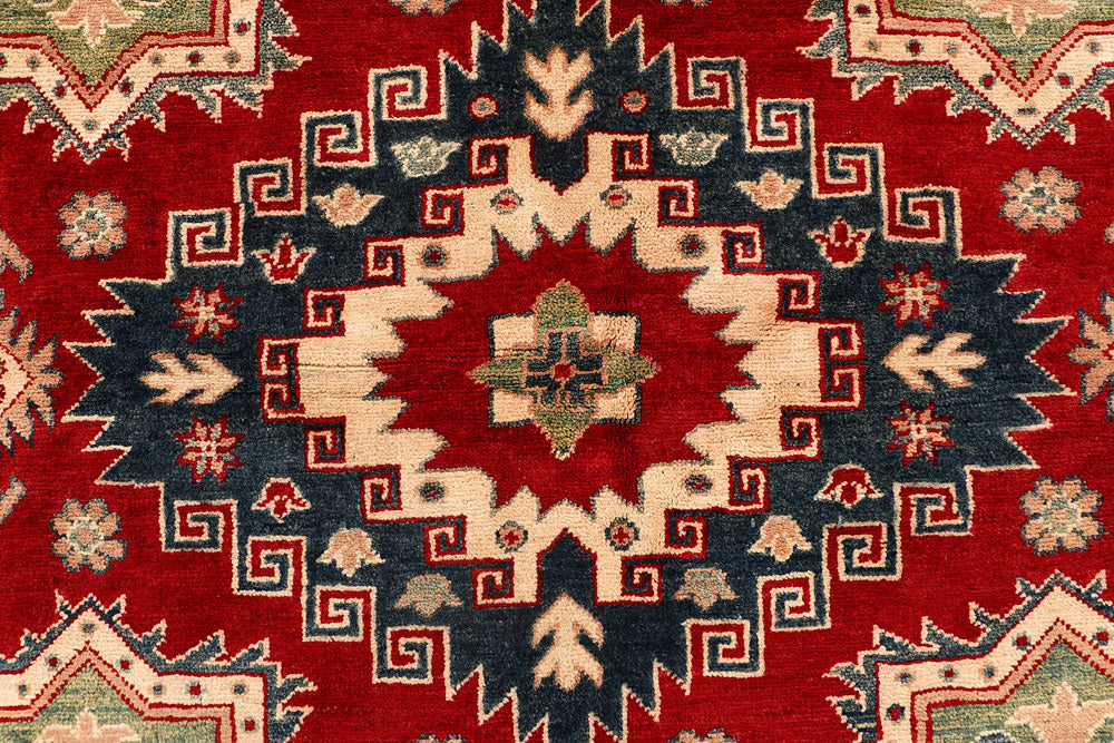 Firebrick Kazak 6' 8 x 9' 9 - No. 67916 - ALRUG Rug Store