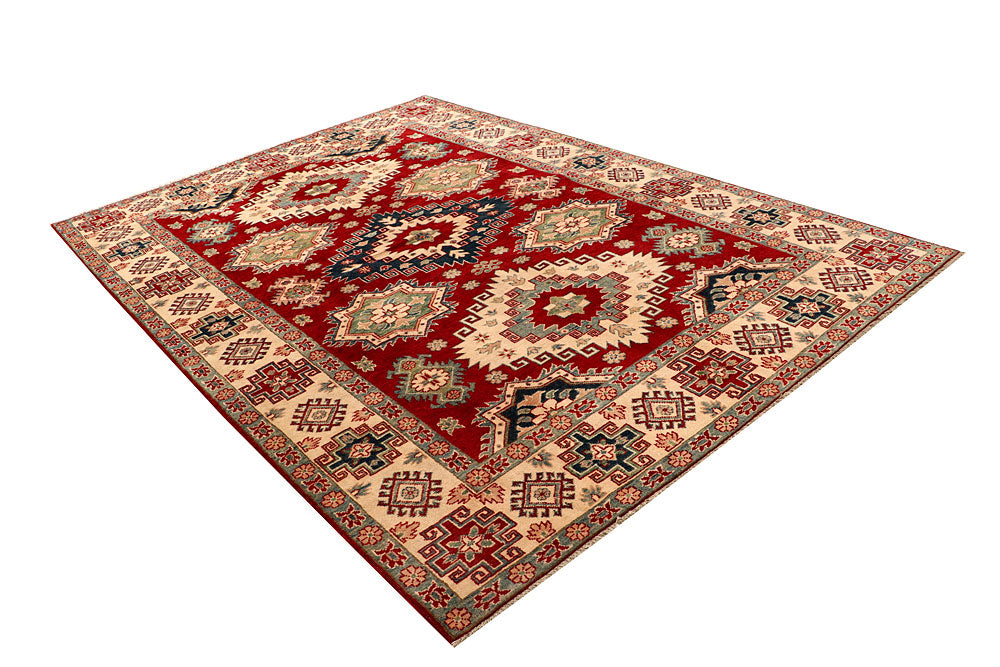 Firebrick Kazak 6' 8 x 9' 9 - No. 67916 - ALRUG Rug Store