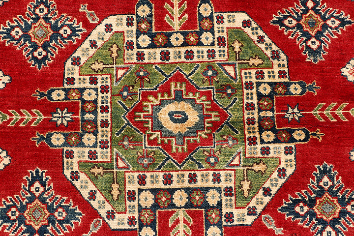 Firebrick Kazak 7' 10 x 10' 1 - No. 67918 - ALRUG Rug Store