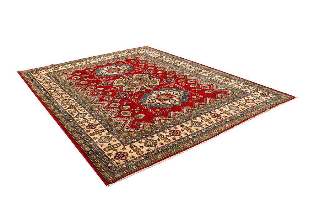 Firebrick Kazak 7' 10 x 10' 1 - No. 67918 - ALRUG Rug Store