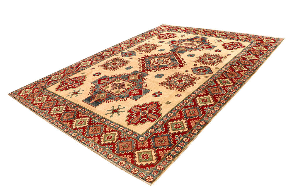 Bisque Kazak 8' 4 x 11' 3 - No. 67919 - ALRUG Rug Store