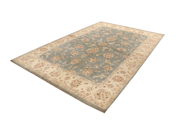 Silver Ziegler 6' 6 x 9' 8 - No. 67920 - ALRUG Rug Store