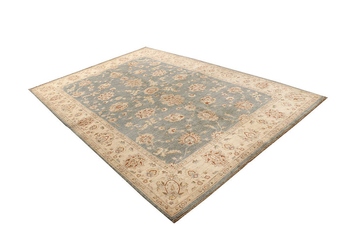 Silver Ziegler 6' 6 x 9' 8 - No. 67920 - ALRUG Rug Store