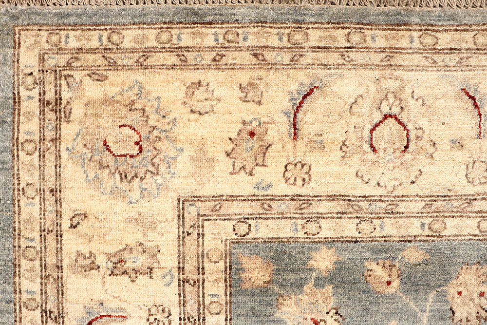 Dark Grey Ziegler 6' 6 x 9' 7 - No. 67921 - ALRUG Rug Store