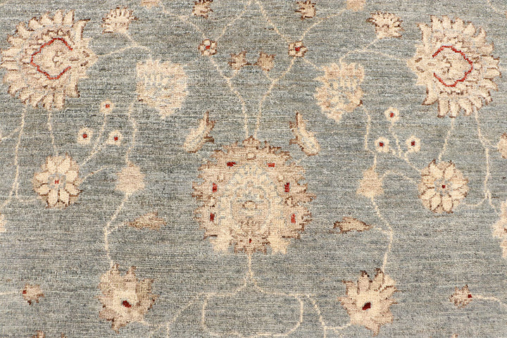 Dark Grey Ziegler 6' 6 x 9' 7 - No. 67921 - ALRUG Rug Store