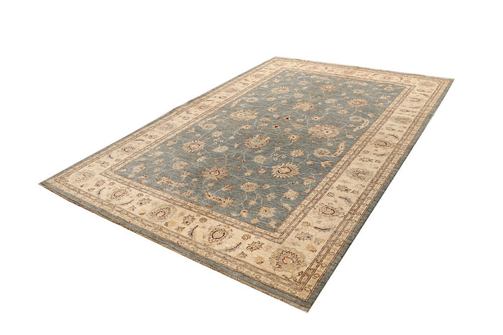 Dark Grey Ziegler 6' 6 x 9' 7 - No. 67921 - ALRUG Rug Store