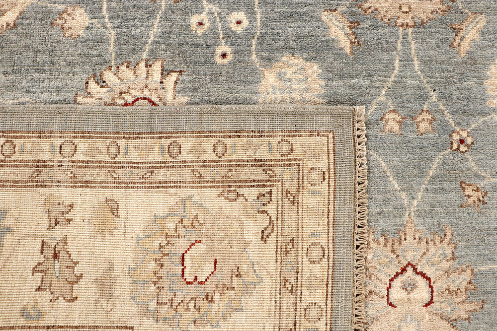 Dark Grey Ziegler 6' 6 x 9' 7 - No. 67921 - ALRUG Rug Store