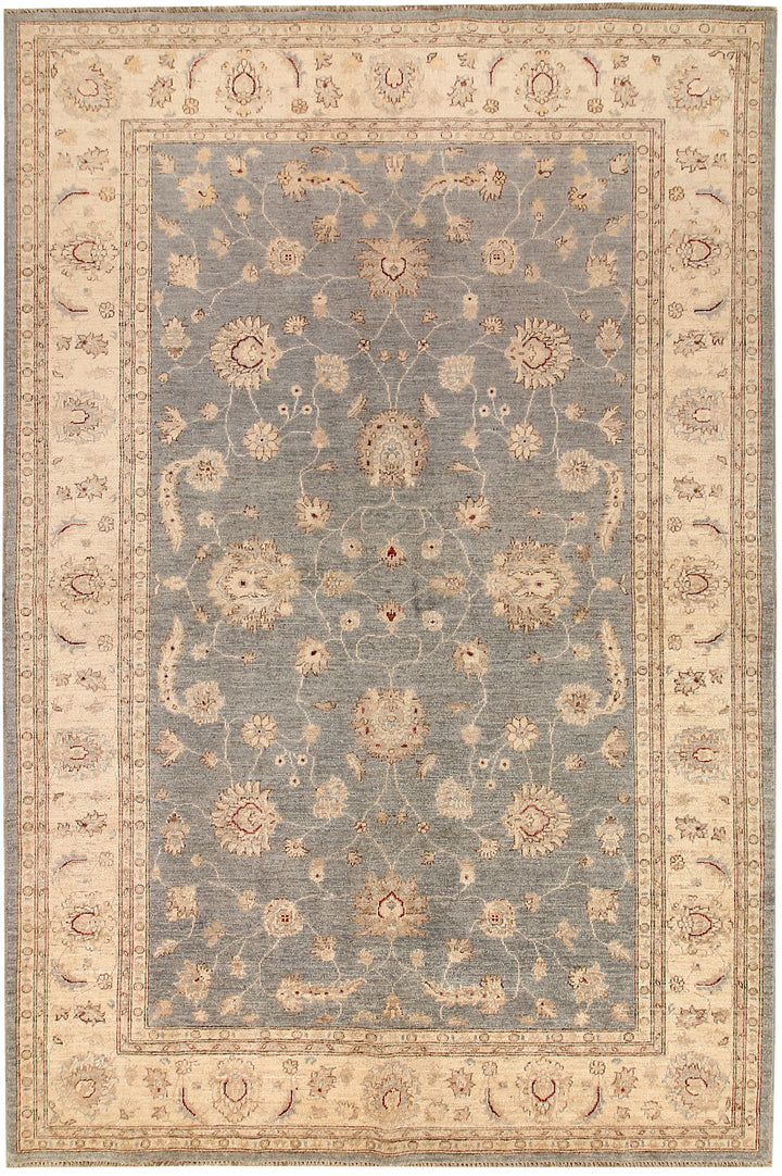Dark Grey Ziegler 6' 6 x 9' 7 - No. 67921 - ALRUG Rug Store