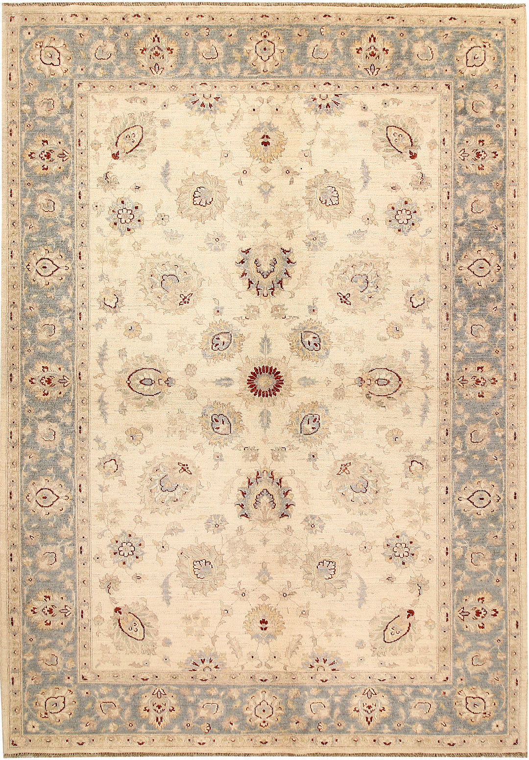 Blanched Almond Ziegler 6' 9 x 9' 8 - No. 67922 - ALRUG Rug Store