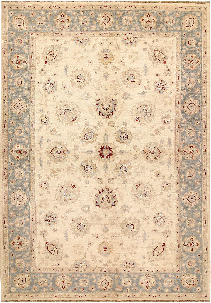 Blanched Almond Ziegler 6' 9 x 9' 8 - No. 67922 - ALRUG Rug Store