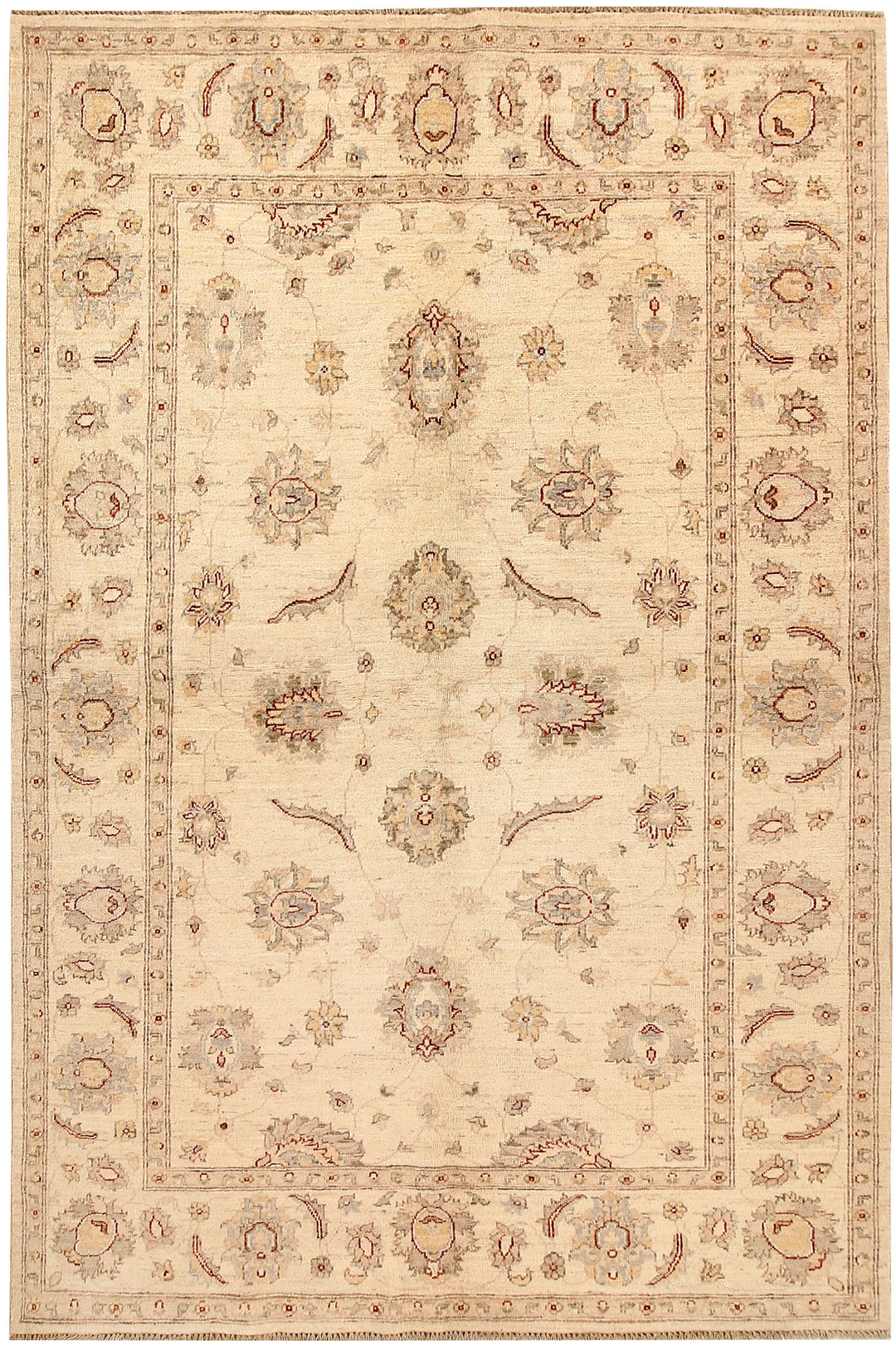 Bisque Ziegler 5' 4 x 7' 11 - No. 67923 - ALRUG Rug Store