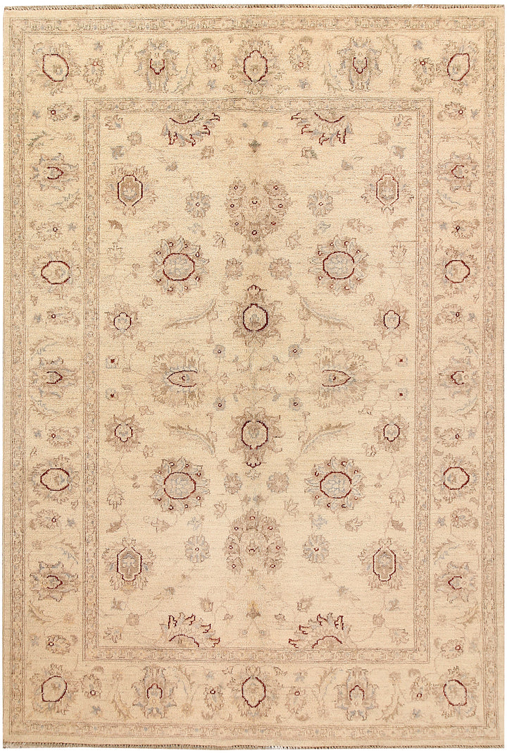 Bisque Ziegler 5' 5 x 7' 10 - No. 67924 - ALRUG Rug Store