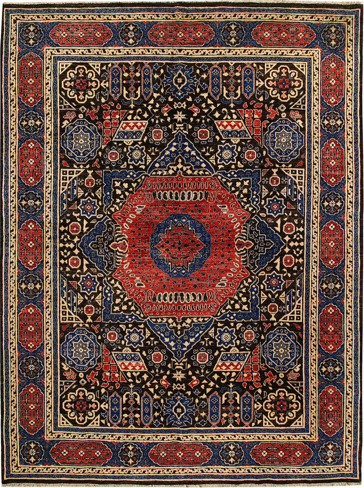 Multi Colored Mamluk 8' 11 x 12' - No. 67925 - ALRUG Rug Store