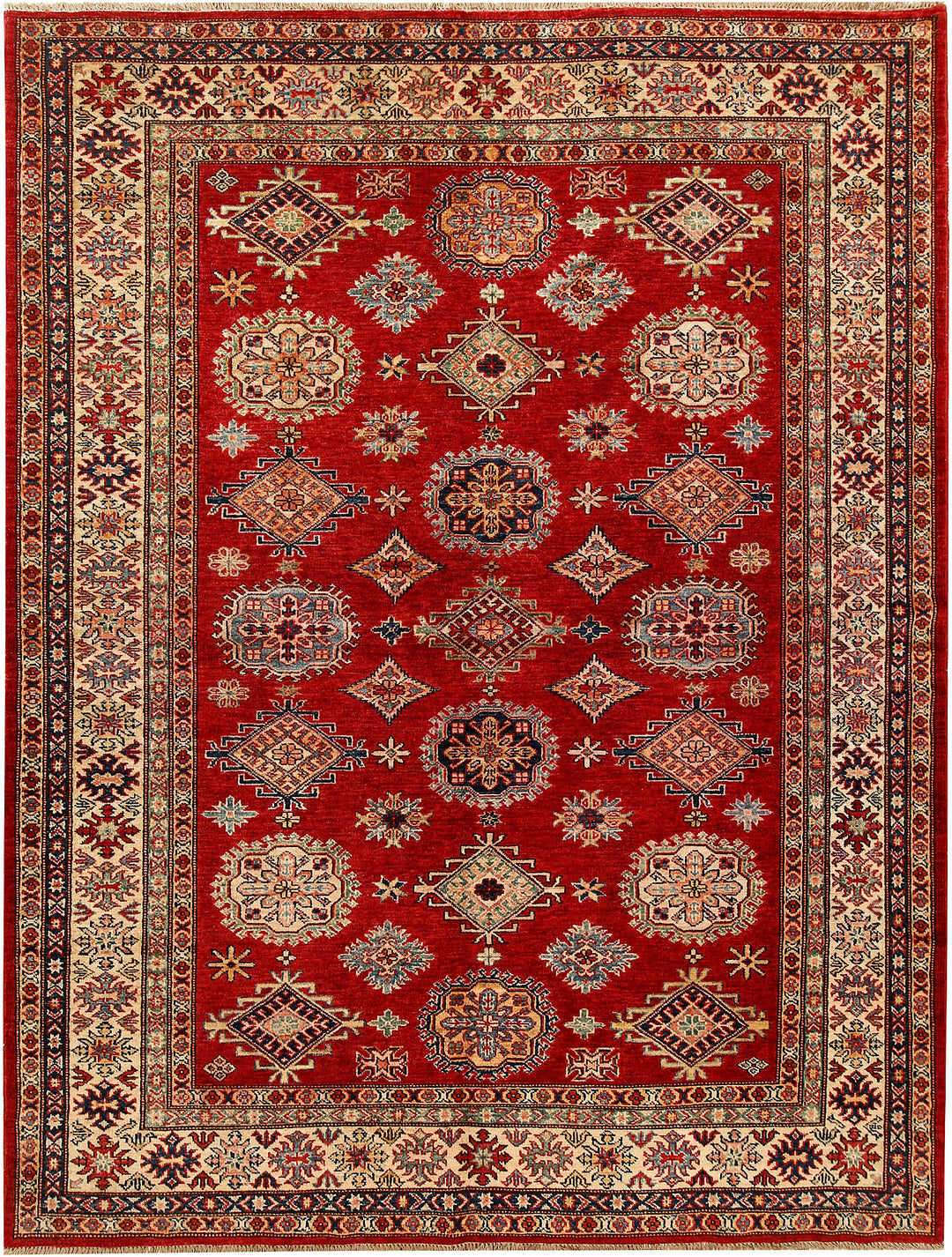 Firebrick Kazak 5' 10 x 7' 10 - No. 67926 - ALRUG Rug Store