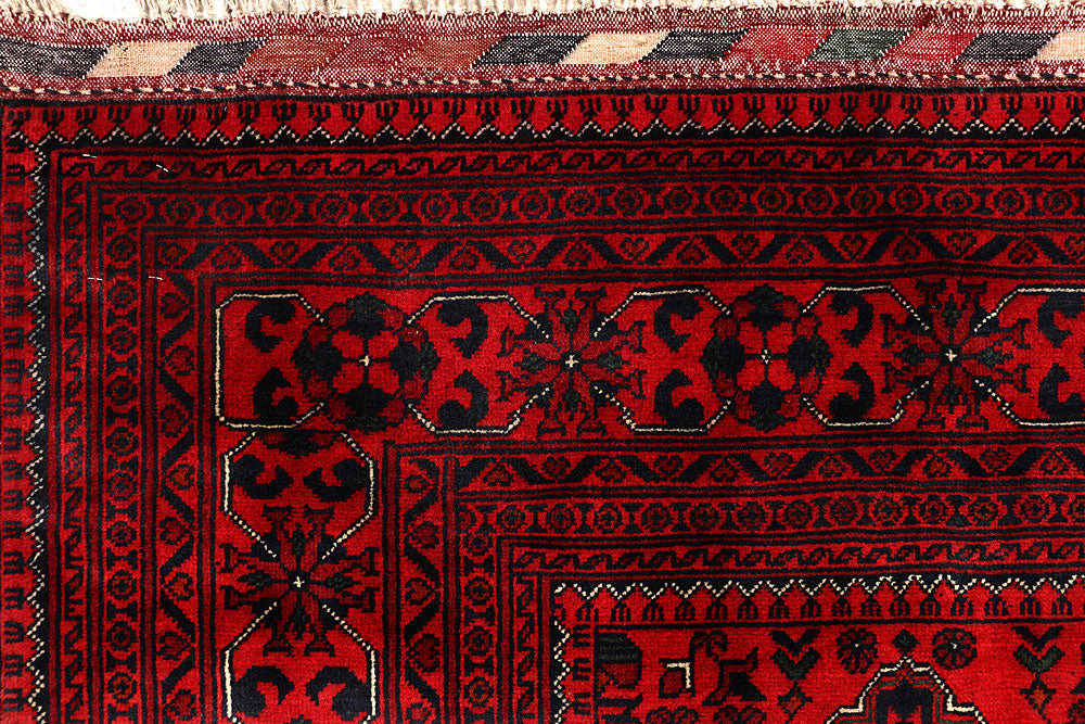 Dark Red Khal Mohammadi 6' 7 x 9' 8 - No. 67928 - ALRUG Rug Store