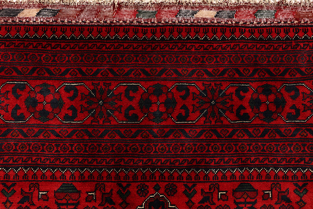 Dark Red Khal Mohammadi 6' 7 x 9' 8 - No. 67928 - ALRUG Rug Store