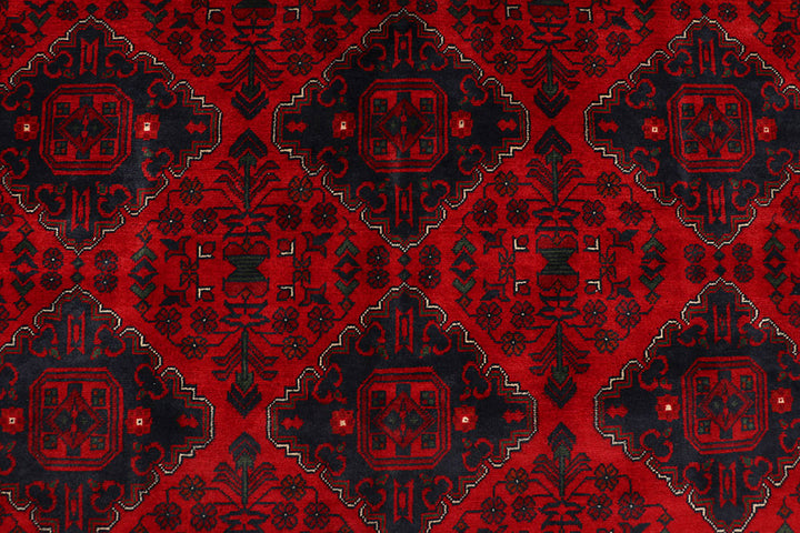 Dark Red Khal Mohammadi 6'  7" x 9'  8" - No. QA25173