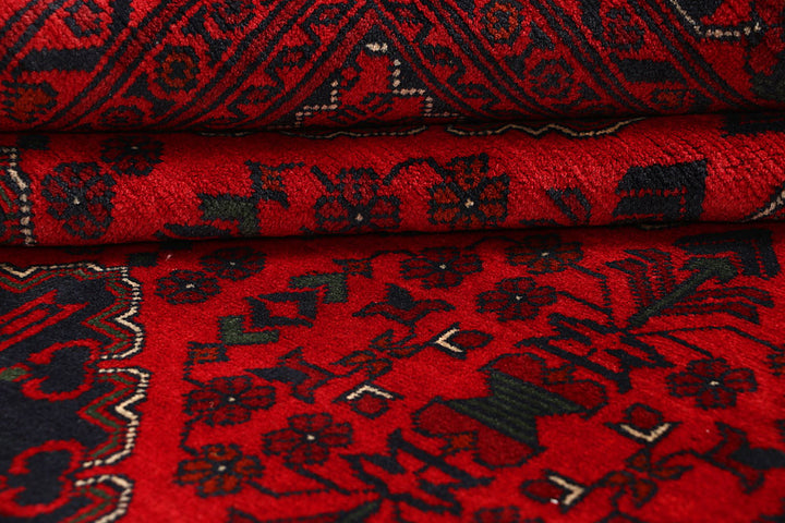 Dark Red Khal Mohammadi 6' 7 x 9' 8 - No. 67928 - ALRUG Rug Store