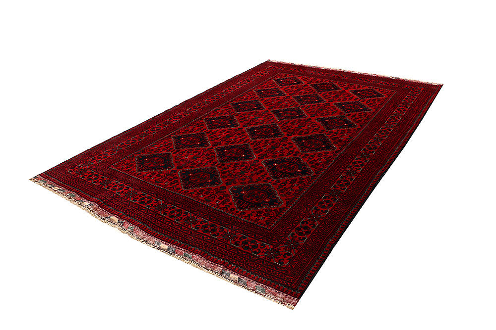 Dark Red Khal Mohammadi 6' 7 x 9' 8 - No. 67928 - ALRUG Rug Store